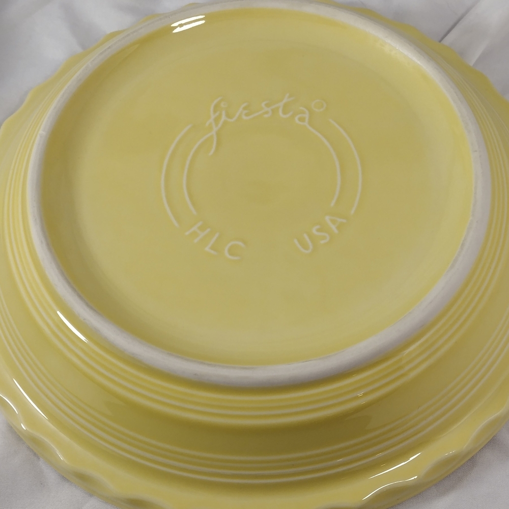 Fiestaware Bright Yellow Plate